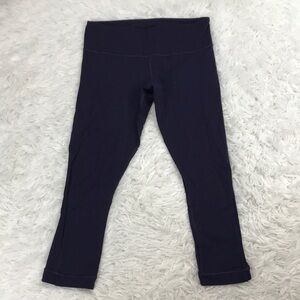 Lululemon Journey Crop Black Grape